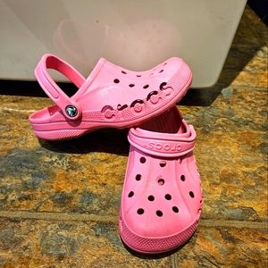 Womens Pink Crocs